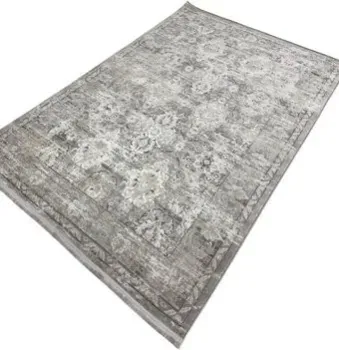 Radjab Carpet Афина Прямоугольник 9010A 12821RK (2.4x3.4, Grey/Beige)