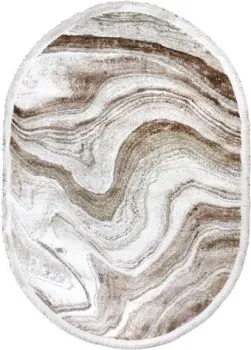 Safyun Liparis LP370-CREAM-BROWN-OVAL (1.6x2.3)