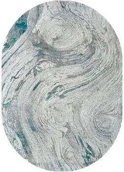 Milat Leda C793B-GRAY-BLUE-OVAL (0.8x1.5)