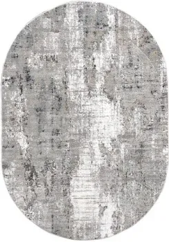 Milat Leda B466A-CREAM-ANTHRACITE-OVAL (1.2x1.7)
