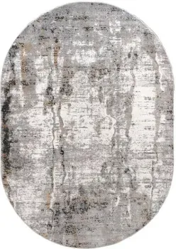 Milat Leda B007A-CREAM-ANTHRACITE-OVAL (0.8x1.5)