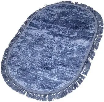 Karven Buket Sacakli Oval 80x120 KV 025 (Indigo/индиго)