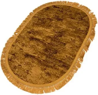 Karven Buket Sacakli Oval 80x120 KV 025 (Cikolata/шоколад)