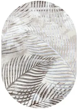 Bossan Rome C697B-VIZON-KREM-OVAL (2x2.9)