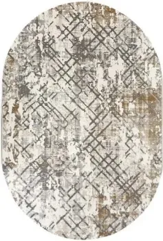 Bossan Nizza 2609C-AGRI-BEYAZ-OVAL (1.4x2)
