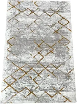 Balat Mensucat Velvet 9929A (80x150, серый/желтый)