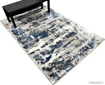 Radjab Carpet Виста прямоугольник v514A 10810RK 0.8x1.5 (cream/blue)