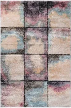 Radjab Carpet Калифорния прямоугольник P535A 3549RK 2x3 (beige/dark powder)