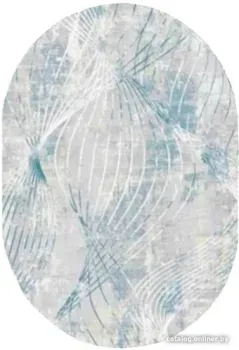 Safyun Liparis LP309-CREAM-BLUE-OVAL (0.8x1.5)