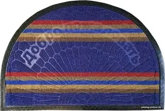 ComeForte Уют Мультиколор полукруглый 40x60 (синий)