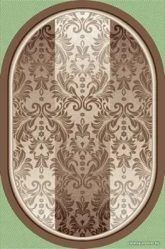 Витебские ковры 2941a2xo 200x300 (темно-коричневый)