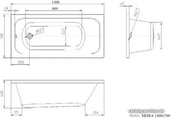 Ventospa Mitra 140x70 (с каркасом)