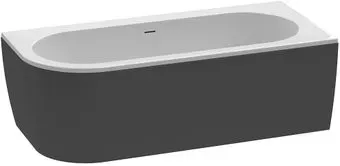 Cezares Slim Corner-180-80-60-R-NERO-SET