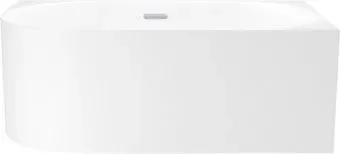 Wellsee Collaro Mini 140x70 28870501R (пристенная ванна (правая) белый глянец, экран, ножки, сифон-автомат хром)