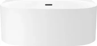 Wellsee Collaro Mini 140x70 28870103R (пристенная ванна белый глянец, экран, ножки, сифон-автомат матовый черный)
