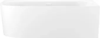 Wellsee Collaro 150x75 28910902R (пристенная ванна (правая) белый глянец, экран, ножки, сифон-автомат глянцевый белый)