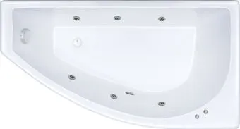 Triton Бэлла 140x77 L Экстра Релакс Flat (с гидромассажем/хромотерапия)