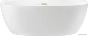 Wellsee Belle Spa 3.0 170x80 235901004 (пристенная ванна белый глянец, экран, ножки, сифон-автомат золото)