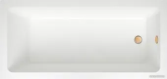 Wellsee FreeDom 150x80 231101004 (встраиваемая ванна белый глянец, сифон-автомат золото)