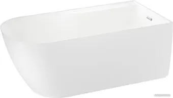 Wellsee Camellia 2.0 167x82 236202001 (отдельностоящая ванна (правая) белый глянец, экран, ножки, сифон-автомат хром)