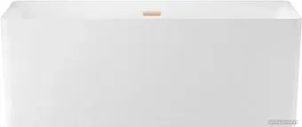 Wellsee Pure BY Wellsee 166x77 230702004 (отдельностоящая ванна матовый белый, экран, ножки, сифон-автомат золото)