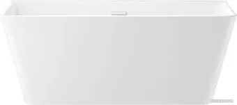 Wellsee Graceful Pro 150x77 230902002 (отдельностоящая ванна белый глянец, экран, ножки, сифон-автомат глянцевый белый)
