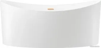 Wellsee Cerulean 174x80 231001004 (отдельностоящая ванна белый глянец, экран, ножки, сифон-автомат золото)
