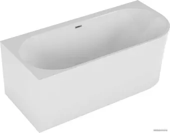 Polimat Sola 160x75 L (пристенная, белый)