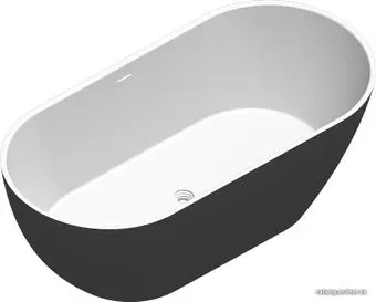 Radostone Roberta 165.5х79.5 (белый/черный)
