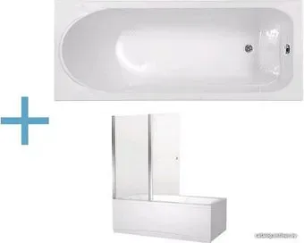 Aquanet West 170x70 (со шторкой)