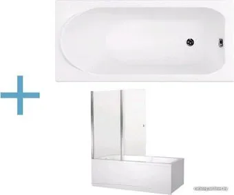 Aquanet Nord 160x70 (со шторкой)