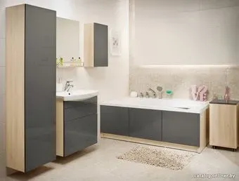 Cersanit Smart 170x80 L (с каркасом)