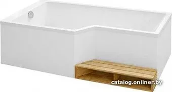 Jacob Delafon Bain Douche Neo 160x90 E6D000L-00 (левая)