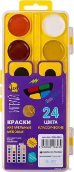 Лео Играй медовые LPW-0224 (24 цв)
