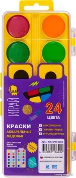 Лео Играй медовые LPW-0324 (24 цв)