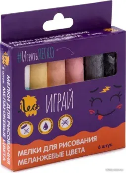 Лео Играй LPSC-06 меланж (5 цв, 6 шт)