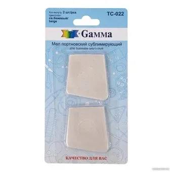Gamma TC-022 Мел портн. сублимирующий (2 шт, светло-бежевый)