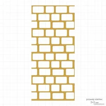 Mr.Painter DICUT-M0115 Нож для вырубки 6.3x14.1 см Кирпичи крупные