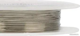 Zlatka Проволока для бисера DG-S025 d 0.25 мм 10 м (№02 серебро)