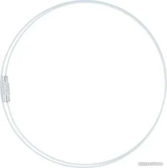 Zlatka Основание для колье KS-050 50 см (№02 белый)