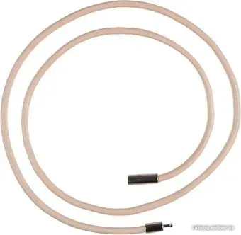 Zlatka Шнур кожаный с замком LCC-01 45 см d 2.5 мм (№07 бежевый)