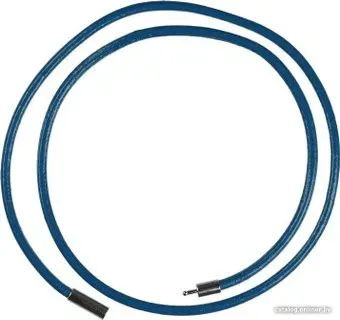 Zlatka Шнур кожаный с замком LCC-01 45 см d 2.5 мм (№05 синий)
