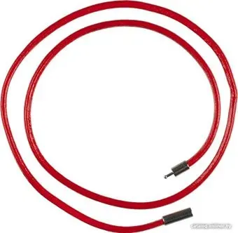 Zlatka Шнур кожаный с замком LCC-01 45 см d 2.5 мм (№04 красный)