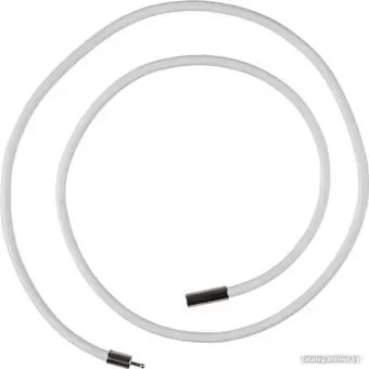 Zlatka Шнур кожаный с замком LCC-01 45 см d 2.5 мм (№02 белый)
