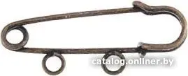 Zlatka Булавка для подвесок PO-035 3.5 см (№04 бронза)