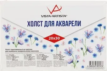 Vista-Artista VCA-2030 акварельный хлопок 20х30 см