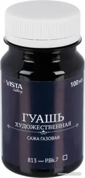 Vista-Artista Gallery группа 1 VAG-100 (100 мл, 813 сажа газовая/lamp black)