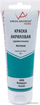 Vista-Artista Studio матовый VAAM-75 (75 мл, 606 изумрудный)
