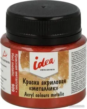 Vista-Artista idea металлик IME-50 (50 мл, 909 красный металлик/red metallic)