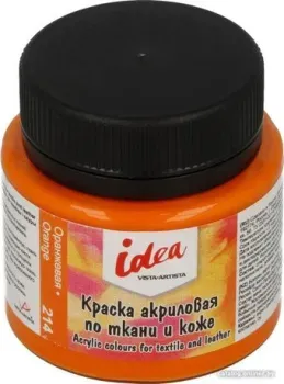 Vista-Artista idea по ткани и коже ITA-50 (50 мл, 214 оранжевый/orange)